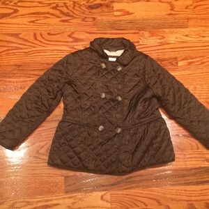 Gap Kids Girls Quilted Pea Coat